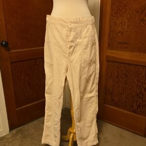 American Eagle Outfitters Womens Cream Chinos